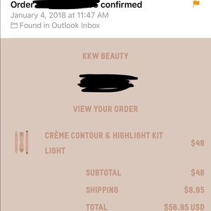 KKW Beauty - Light - Crème Contour & Highlight Kit
